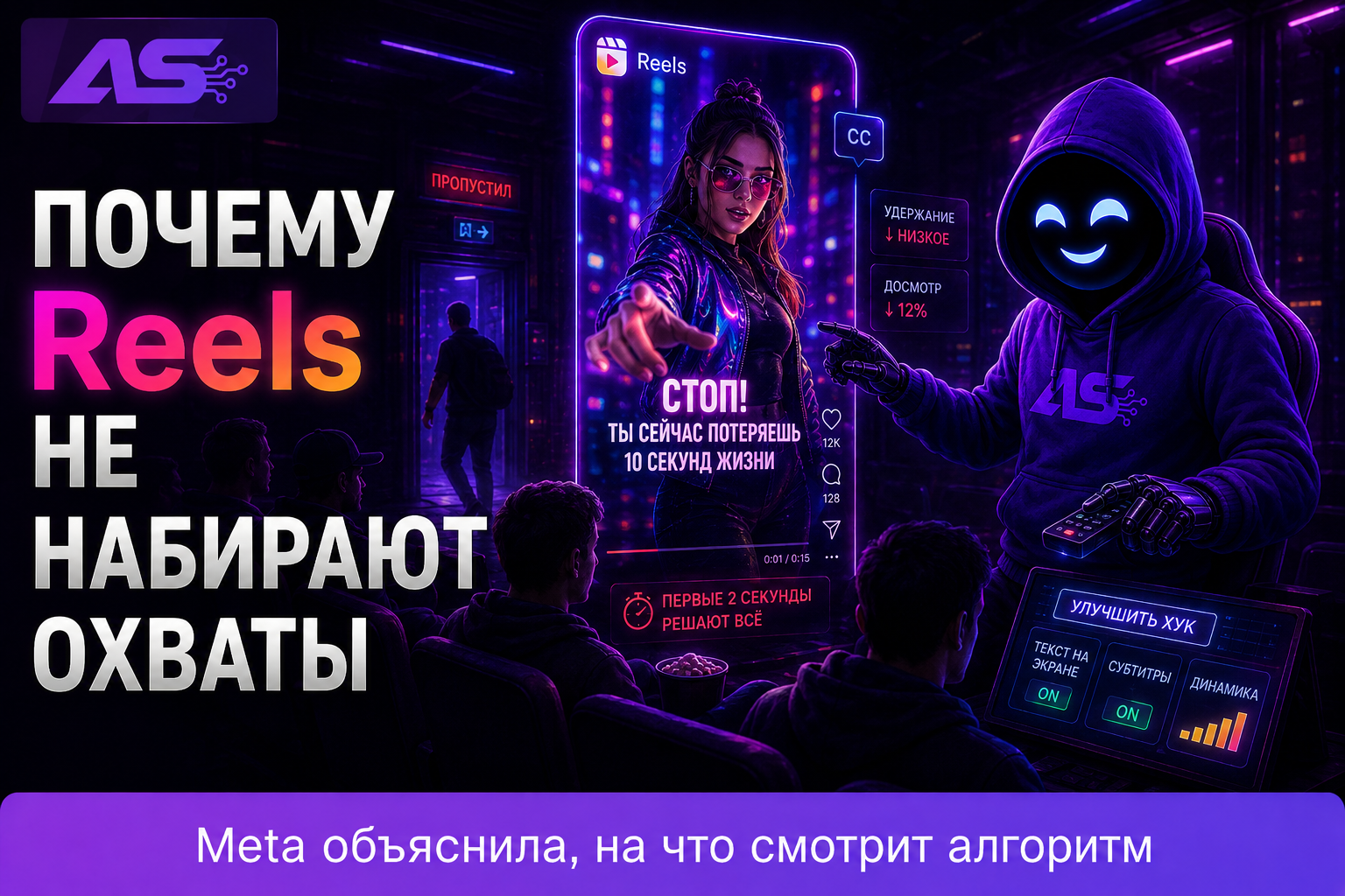 Почему Reels теряют охваты в Meta