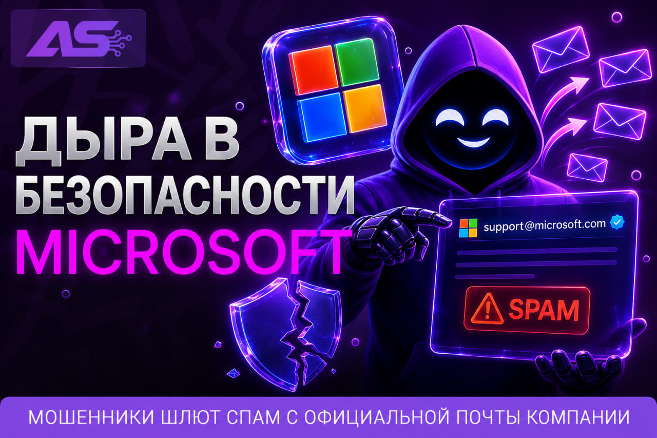 Мошенники рассылают фишинг с официальной почты Microsoft