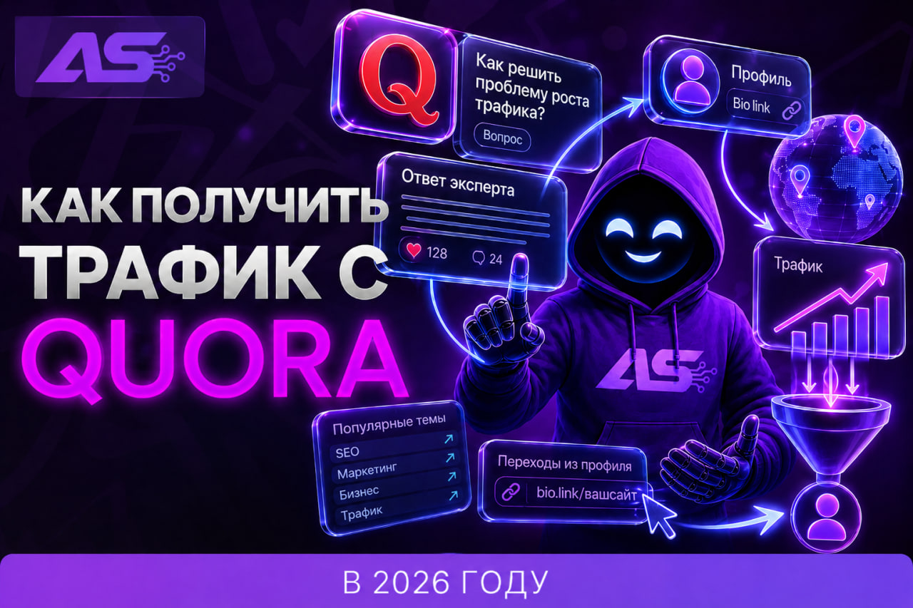 Поучаем трафик с Quora 2026