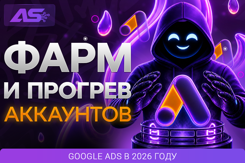 Фарм и прогрев аккаунтов Google Ads в 2026 году
