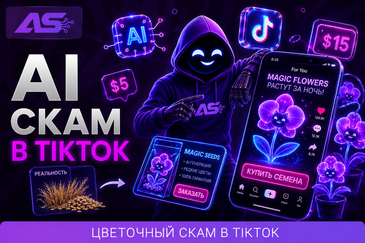 ИИ-скам с цветами захватил TikTok