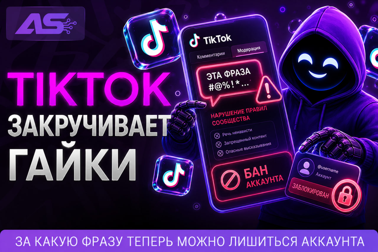 TikTok банит за увод аудитории