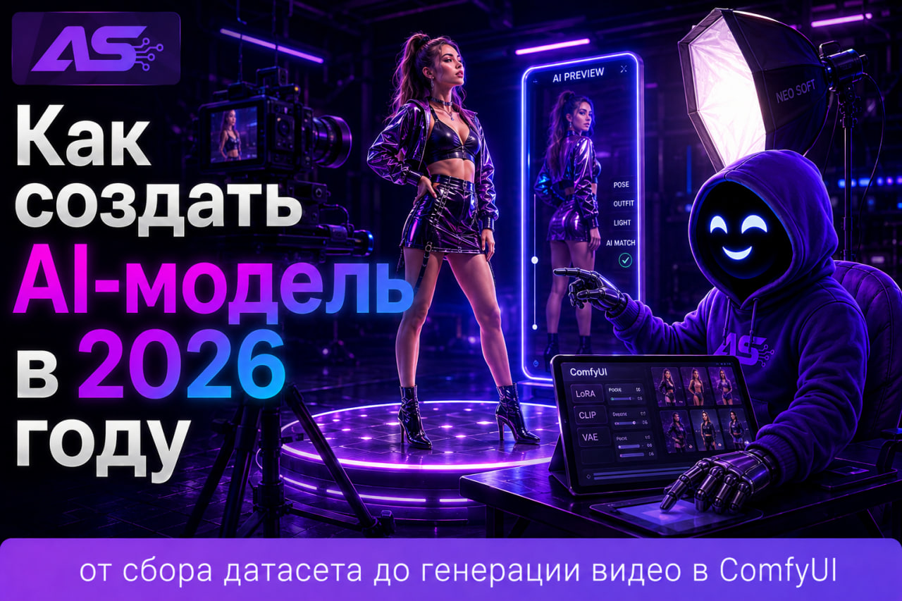 Как создать AI-модель девушки с постоянной внешностью