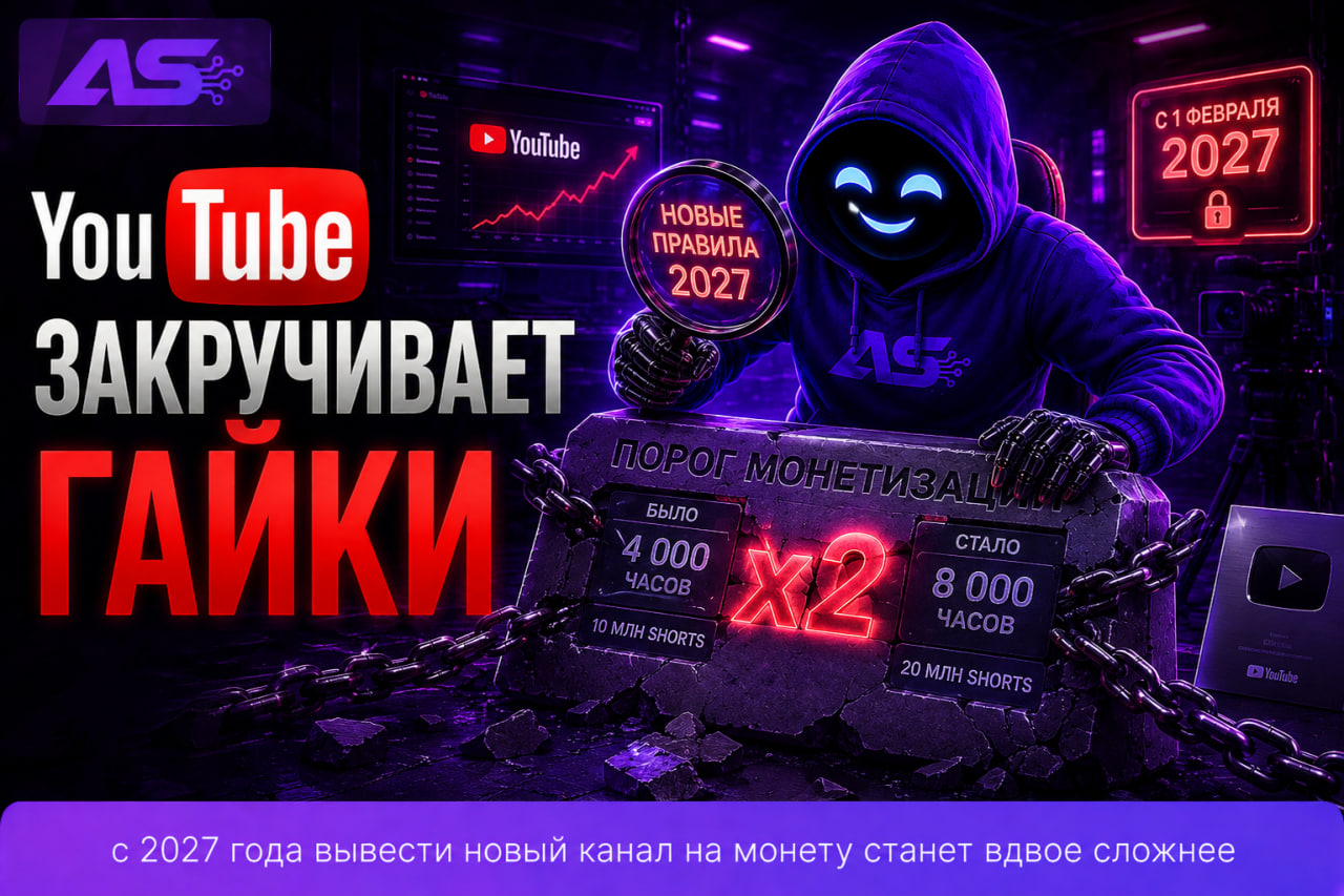 YouTube усложняет монетизацию каналов
