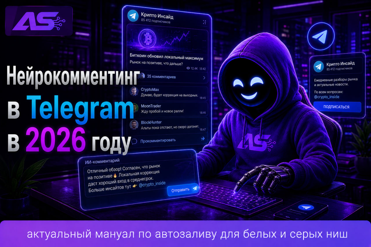 Нейрокомментинг в Telegram в 2026