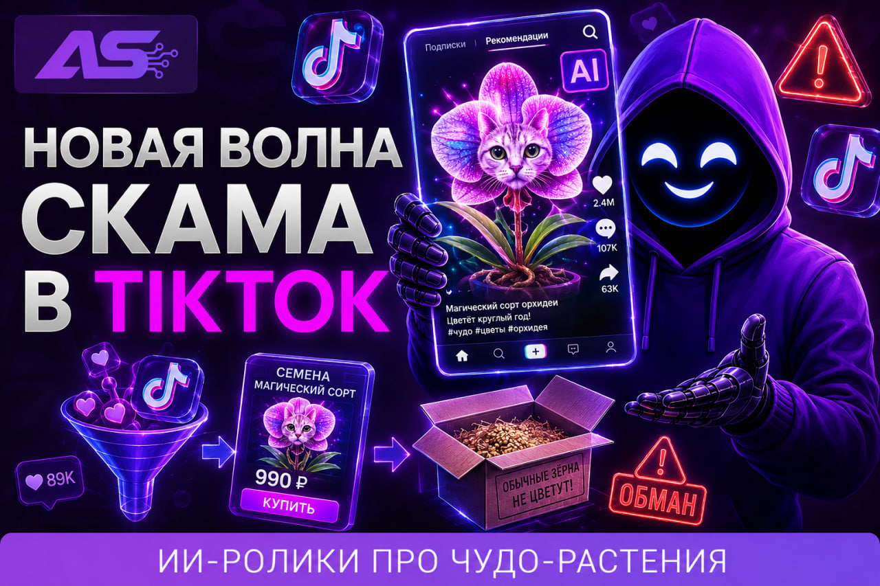 ИИ-скам с цветами захватил TikTok