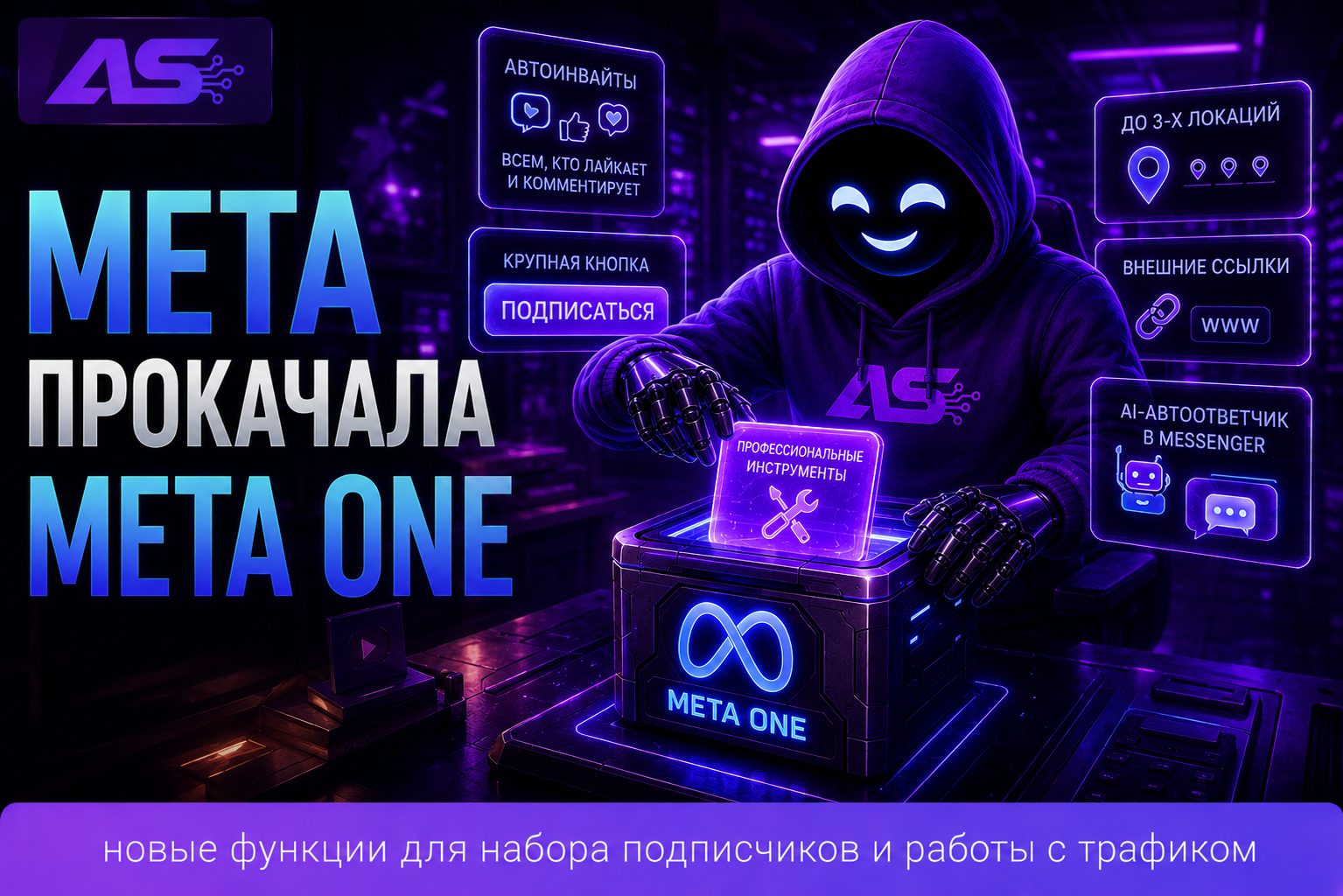 Meta One добавил автоприглашения