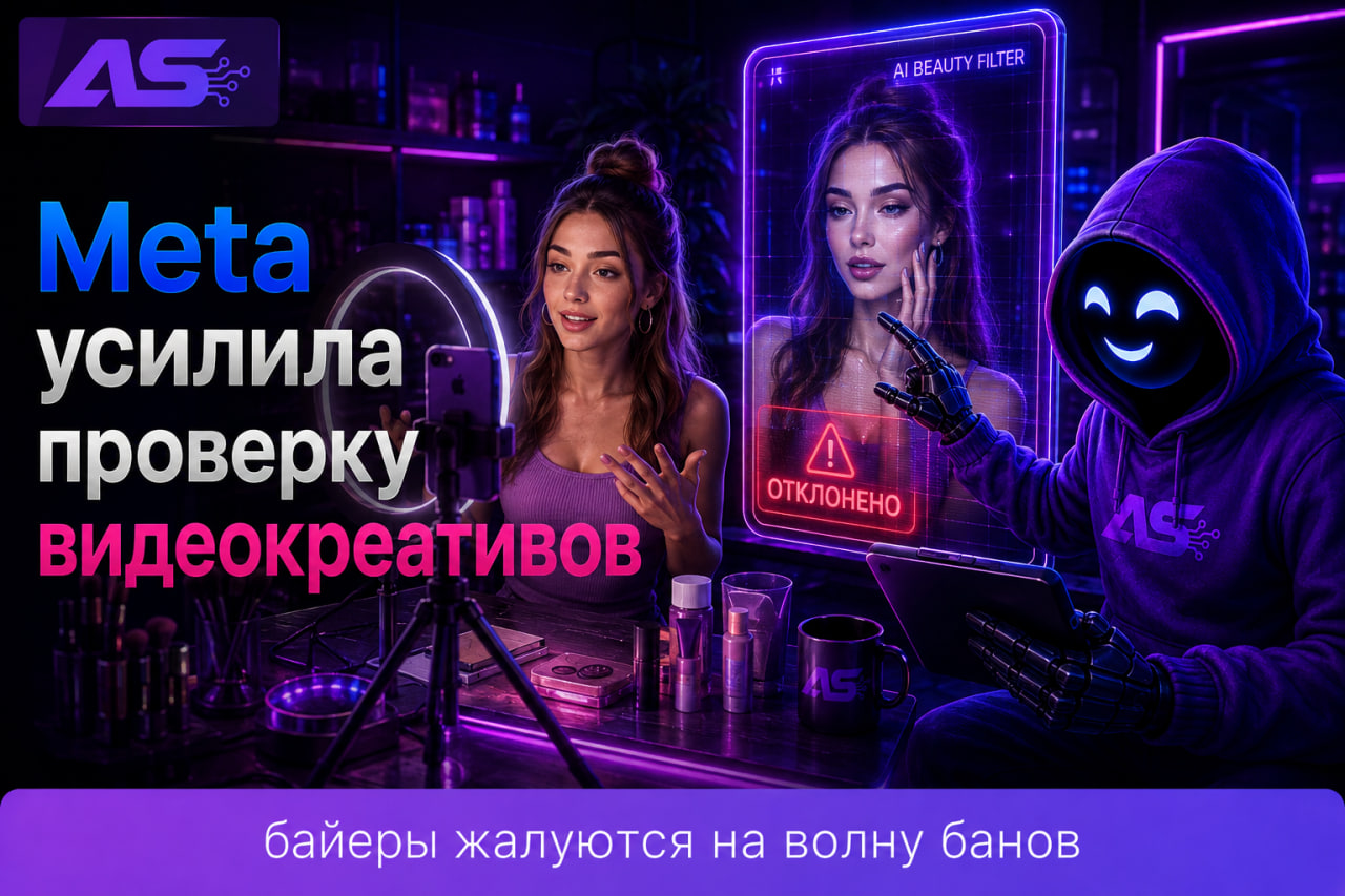 Ужесточение проверки видеокреативов и баны от Meta