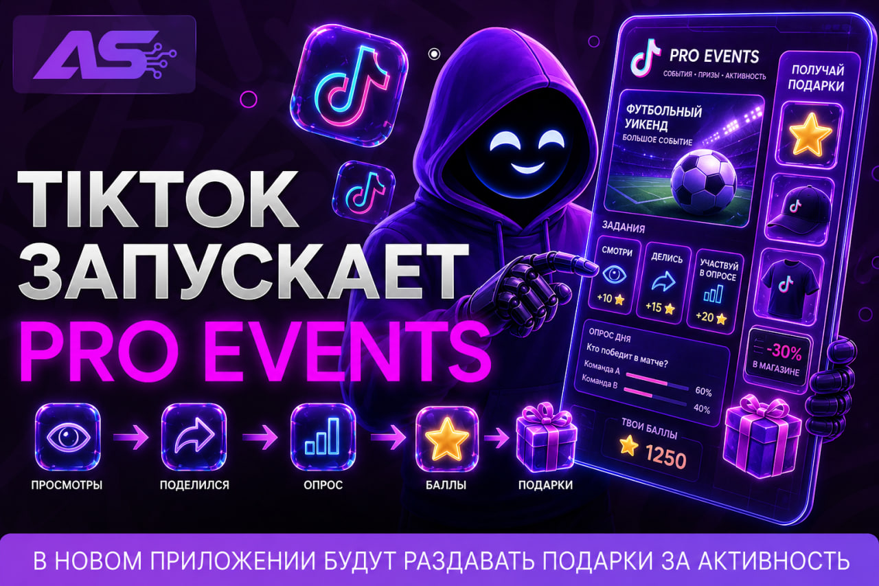 TikTok запустил приложение с подарками