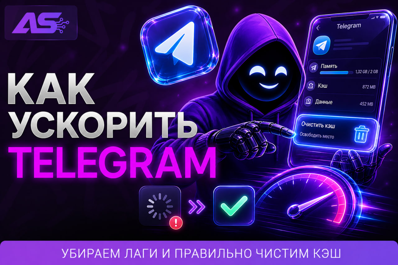 Как ускорить Telegram за пару минут
