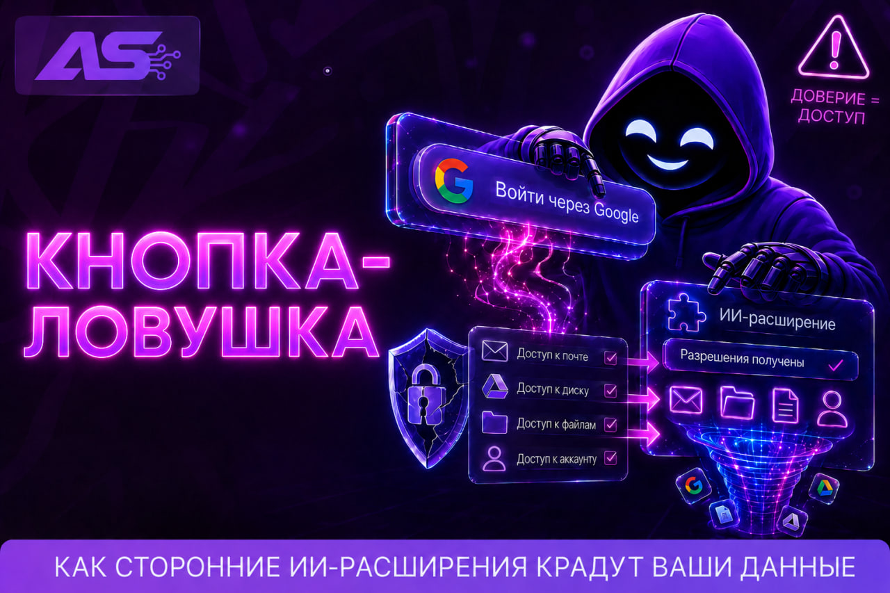 ИИ-сервисы крадут доступ через Google