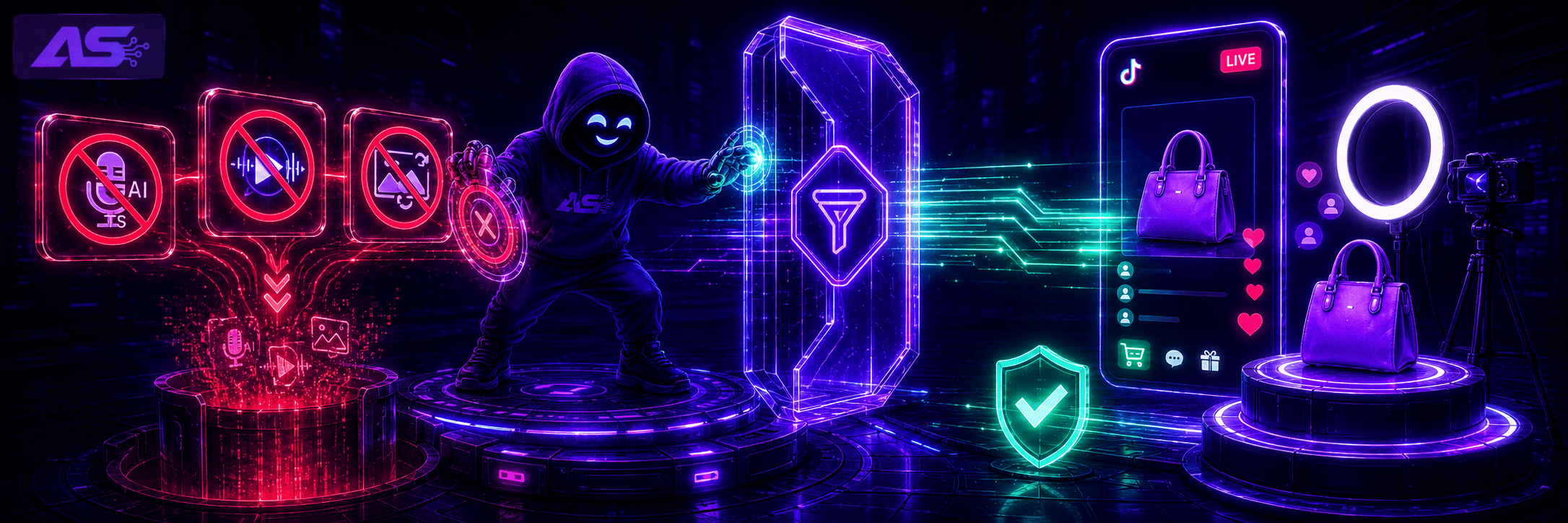 TikTok Shop запретил AI-голоса в торговых лайвстримах