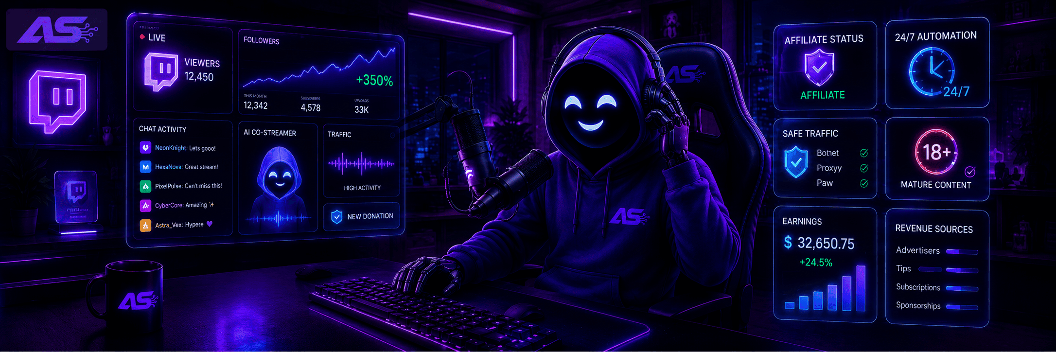 Стримы на Twitch: как начать, раскрутить и заработать